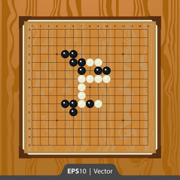 Renju set for game development interface design