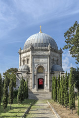 Fototapeta na wymiar The tomb of Sultan Mehmed Reshad