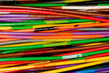 Telephone wires Detail