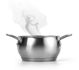 Stainless steel pot