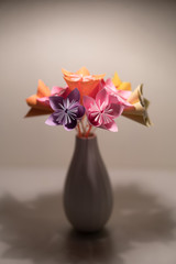 Origami flowers