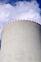 Nuclear power plant Temelin in Czech Republic Europe 