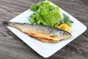 Grilled trout