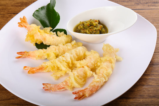 Prawn tempura