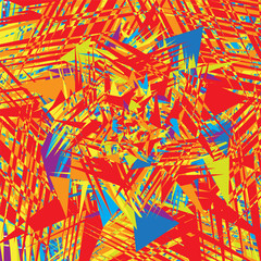 Colorful Abstract Psychedelic Art Background. Vector Illustratio