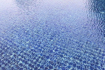 Water in swimming pool background