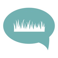 grass. vector icon