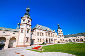Fototapeta na wymiar Baroque castle / palace in Kielce / Poland