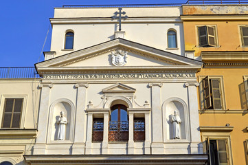 Santa Maria dei Monti church in Rome, Italy