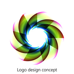 logo design concept eps10 vector