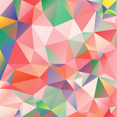 Polygonal Mosaic  vector abstract background