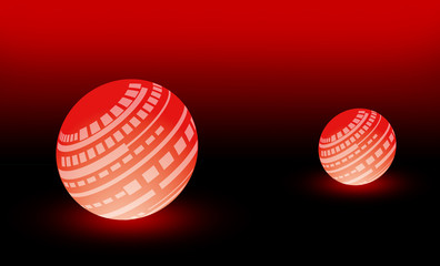 kırmızı 3D DHD wallpaper