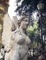 Roma, Villa Torlonia, Sfinge