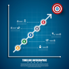 business Infographic Template. Data Visualization. Can be used f