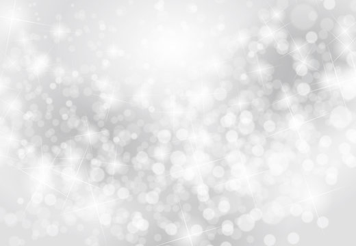 Christmas silver background