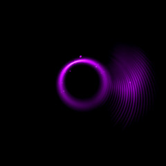 Abstract ring background with luminous swirling backdrop. Glowing spiral. The energy flow tunnel.
Shine round frame with light circles light effect. Glowing cover. Space for your message.
