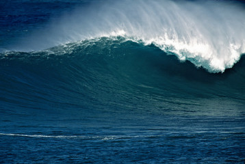 Empty Wave - Waimea Bay Shorebreak, Oahu, Hawaii