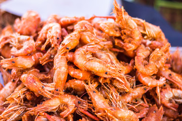 batter-fried prawns