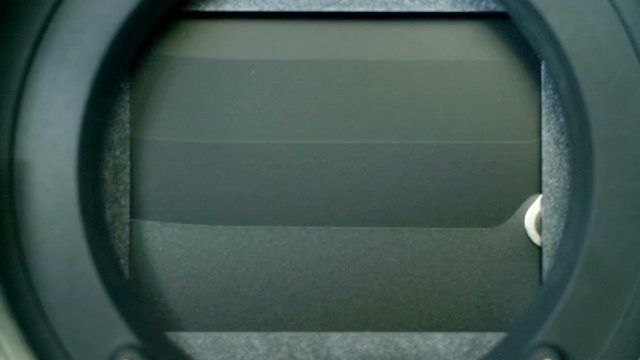 Digital Camera Shutter Curtain CMOS Sensor Super Slow Motion