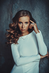 Fototapeta premium Young woman portrait