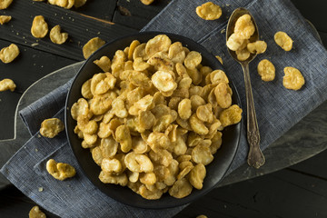 Salted and Roasted Dry Fava Beans