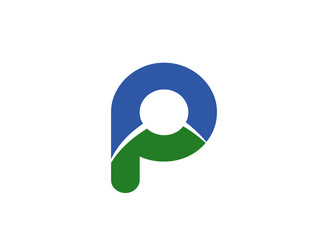 Letter P logo
