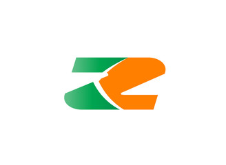 Letter z logo icon design template elements. Vector color sign
