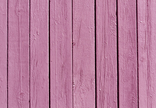 Pink wooden fence texture.