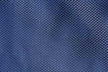 Plakat Blue net textile pattern