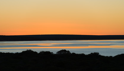 Fototapeta na wymiar Shark Bay Sunset