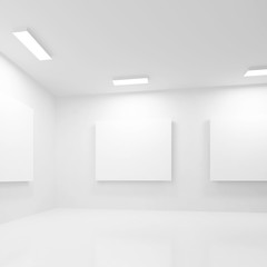 Abstract Gallery Interior