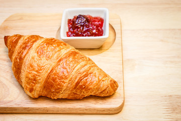 Tasty croissants.