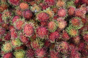 rambutan, rambutans , rambutans background, rambutan in plastic