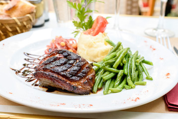 Grill duck breast