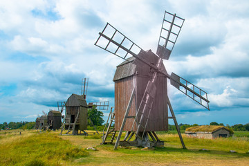 Windmills in öland © Amineah