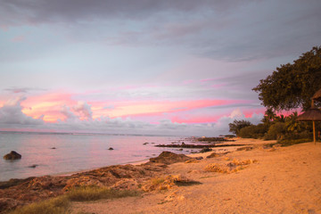 Sunset at Mauritius