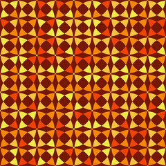 Colorful circle seamless pattern. Abstract art vector background.