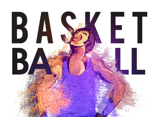 Basketball Player for Sports Concept.