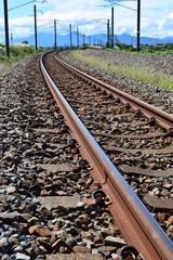 羽越本線の線路