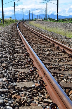 羽越本線の線路