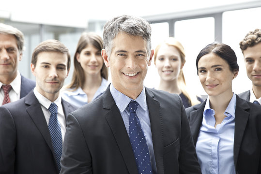 Business executives, portrait
