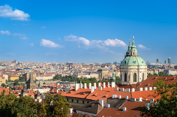 Obraz premium Kostel svatého Mikuláše (Malá Strana)