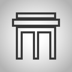 triumphal arch icon