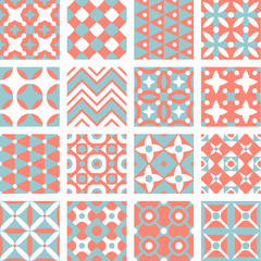 Set of seamless patterns
