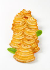 Italian puff pastry cookies