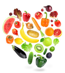 fruits and vegetables