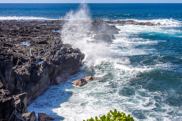 Les côtes sud de la Réunion