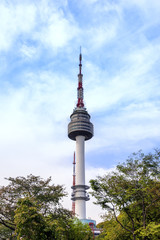 Fototapeta premium Seoul Tower at South Korea.