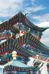 Obraz premium Buddhism religion temple
