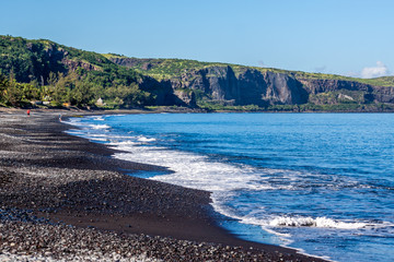 La baie de Saint-Paul &agrave; l'&icirc;le de la R&eacute;union